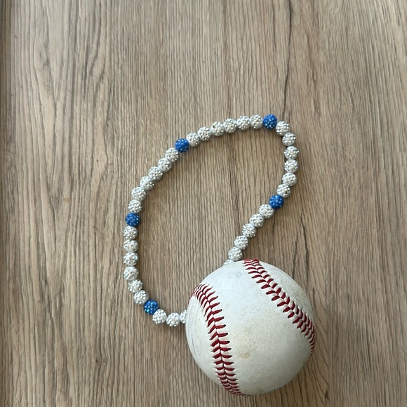 Baseball bling necklace - Picture 1 of 2